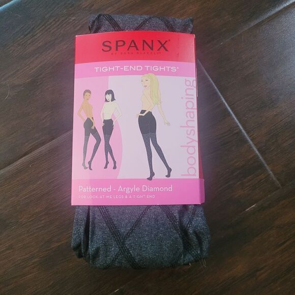 Spanx argyle diamond tights - Picture 1 of 5